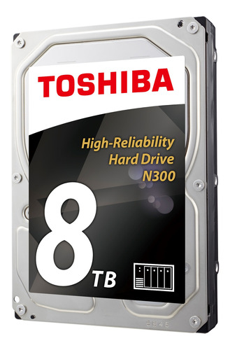 Disco duro interno Toshiba N300 HDWN180XZSTA 8TB