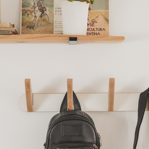 Imagen 2 de 10 de Perchero De Pared X 2 Unidades ¡combo! - No Usa Tornillos