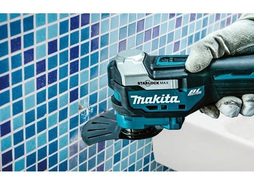 Imagem 6 de 8 de Multiferramenta 2 Baterias 18v 3ah Dtm52z Makita Bivolt