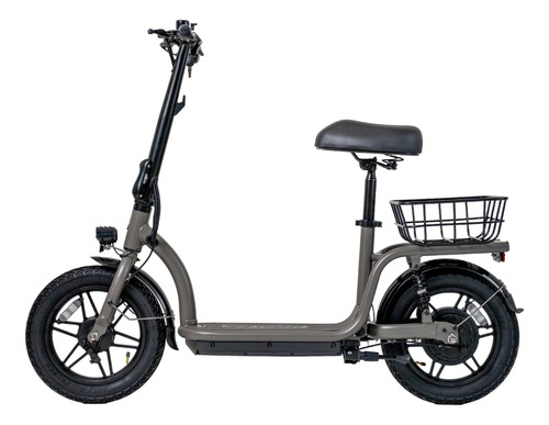 Scooter Eléctrico Gotrax Flex Voyager 48v Gris Oscuro