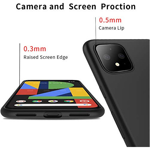 Funda Para Google Pixel 4, Soft Tpu Matte Finish Mobile P