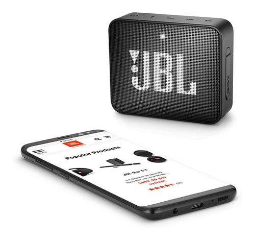 Caixa De Som Portátil Jbl Go 2 Preta Bluetooth