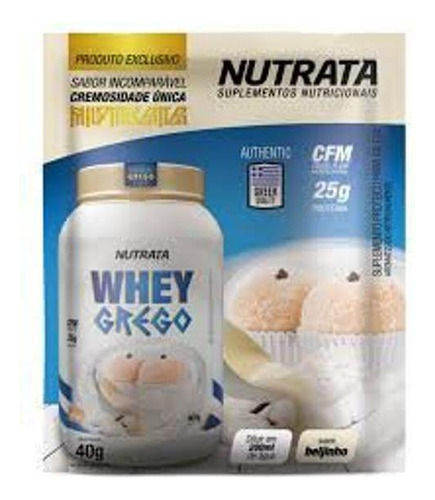 Sache Whey Grego Beijinho Unidade