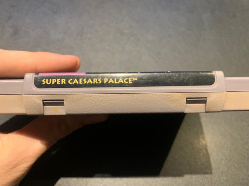 Super Caesars Palace Super Nintendo Snes Cartucho (Usado)