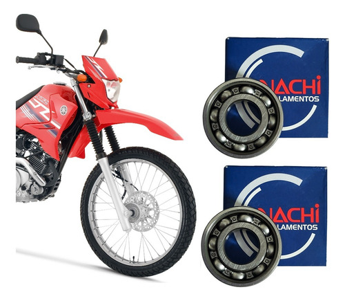 Rolamento Roda Traseira Yamaha Xtz 125 (02 Pç)