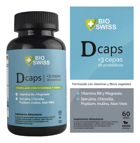 Detox Cápsulas Con Probióticos + Quemadores De Grasa