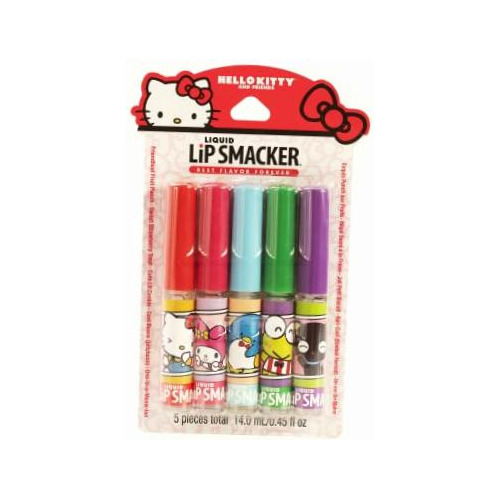 Lip Smacker Hello Kitty And Friends 5-piece Liquid Gloss