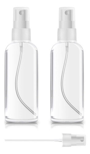 12 Botella Plástica Rociador Spray Envase Atomizador - 100ml