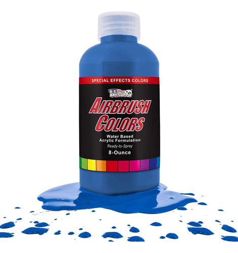 Us Art Supply Pintura De Aergrafo Azul Nen De Efectos Especi