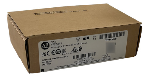 1762-if4 Micrologix Analog Input Module Allen-bradley