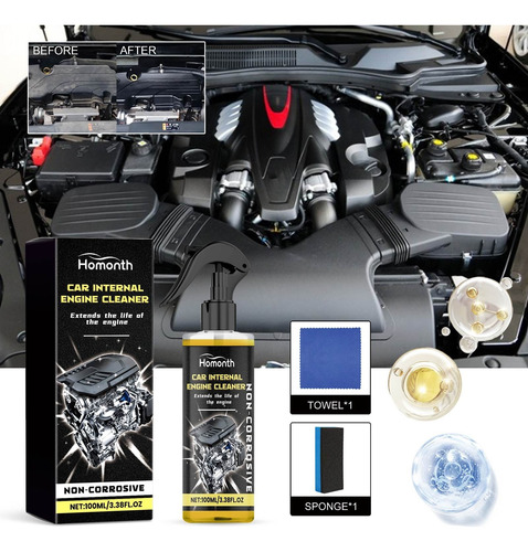 Limpiador De Motores De Automóviles Detergente Efectivo Para