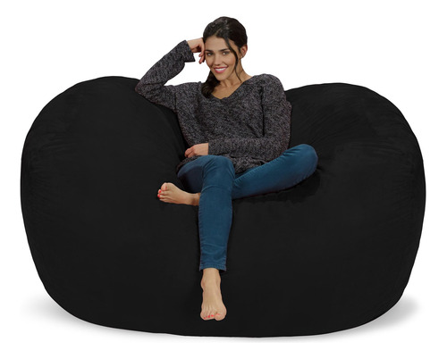 Cozy Sack - Silln De Puff: Gran Bolsa Para Muebles De Espuma