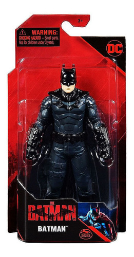 Muñeco Batman Movie Dc Batman 15 Cm 3 Puntos Articulados