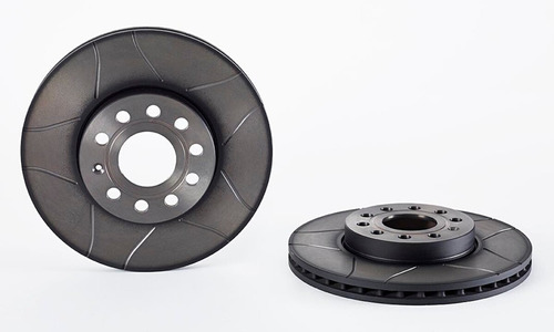 2-discos Ranurados Delanteros Seat Leon 1.4l L4 2016 Brembo