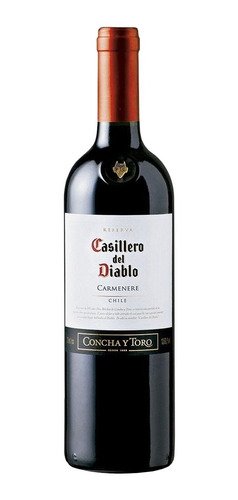 Vinho Carménère Casillero Del Diablo, Concha Y Toro 750 Ml