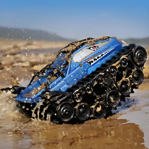 Coche Teledirigido Anfibio Spider con la Mano, Acrobático Barco RC Car Coche Teledirigido Anfibio Spider con la Mano, Acrobático Barco RC Car