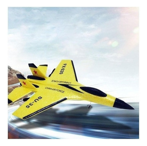 Avión Planeador De Espuma Resistente Con Control Remoto