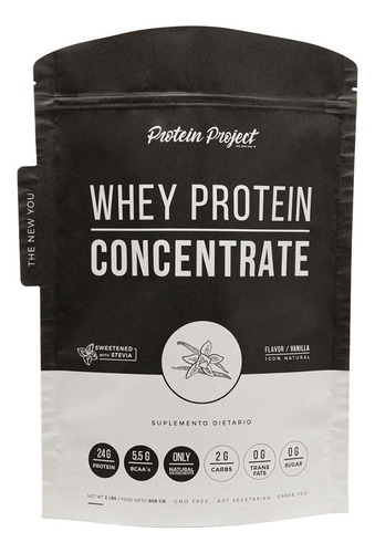 Whey Natural Concentrate 2lb Protein Project - Vainilla