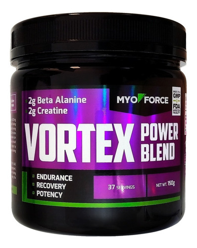 Vortex Creatina + Beta Alanina 150g - Myo Force Importado