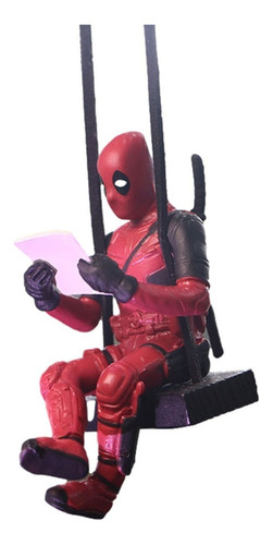 Figura Mini Deadpool Colgante Decoración Auto | Marvel