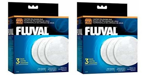 Fluval Water Polishing Pad Fx5 (3 Pack) [set Of 2]