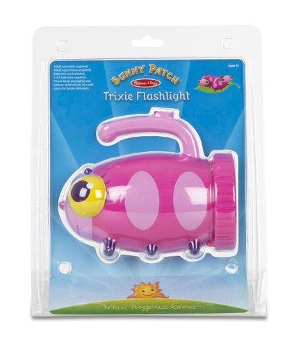 Melissa & Doug Sunny Patch Linterna Trixie Mariquita Con Man