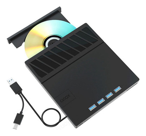 Unidad Óptica Externa Blu-ray Cd/ De Multiplicación Usb 3.0