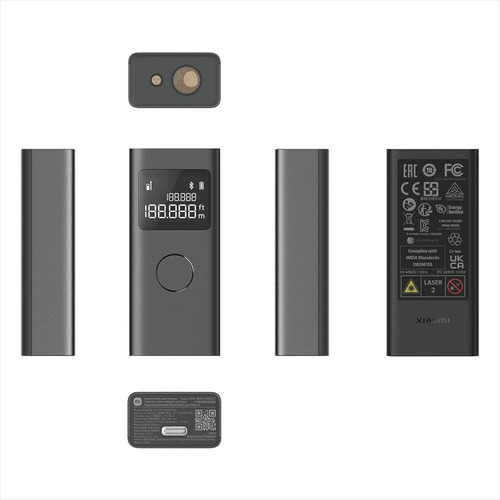 Xiaomi Medidor Láser Inteligente Recargable / Alta Precisión