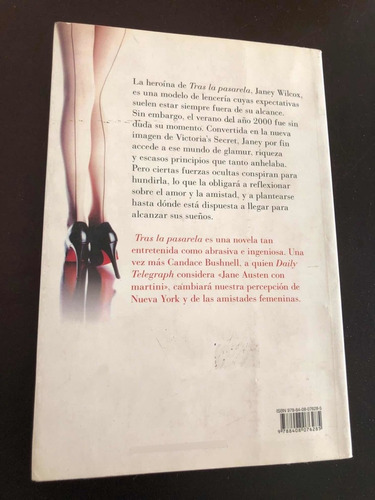 Libro Tras La Pasarela - Candace Bushnell - Grande - Oferta (Usado)