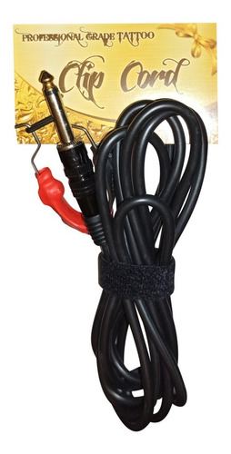 Clip Cord Hd Premium Red/black Tattoo,tatuar C/e Msi