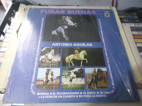 Antonio Aguilar Puras Buenas Vol.2 Lp