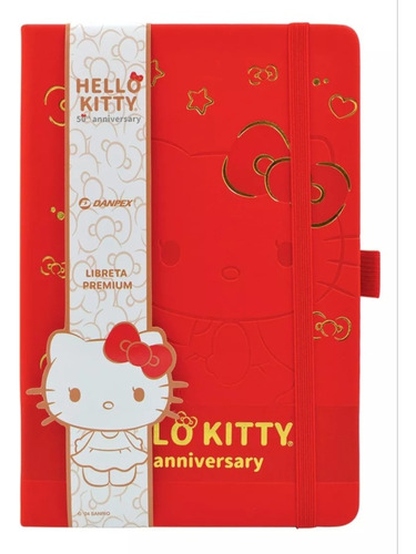 Libreta De Notas Premium Hello Kitty 50 Aniversario 