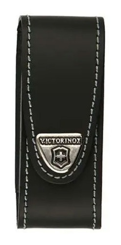 Funda De Piel Negra O Café Para Navaja Victorinox De 91mm Color Negro Y Cafe