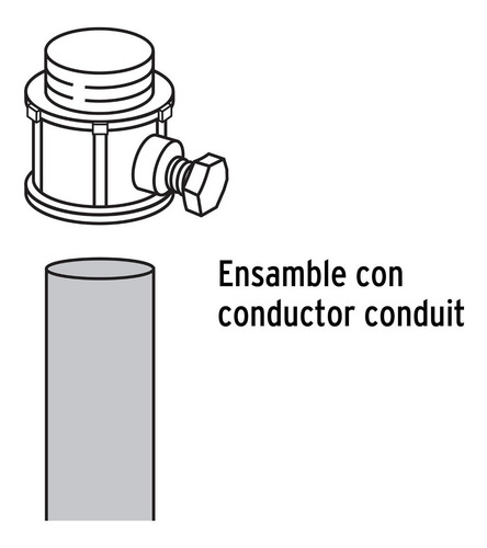 Tubo De Acero De 3 M (1.50 M) Pared Delgada, 1/2 , Volteck