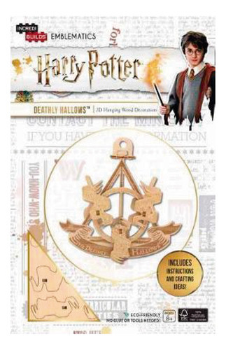 Emblema Harry Potter Deathly Hallows Modelo Armable En Mader, De Insight Editions. Editorial Insight, Tapa Blanda, Edición 1 En Inglés, 2019