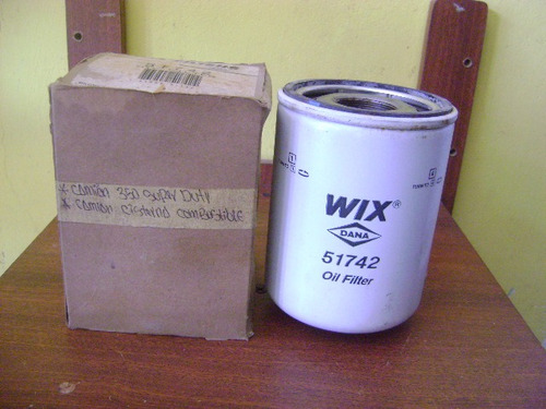 Filtro De Aceite Super Duty F-350 Dana Wix 51742