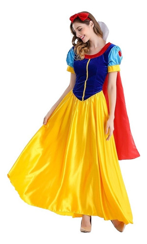 Disfraz Cosplay De Blancanieves De Halloween Para Dama