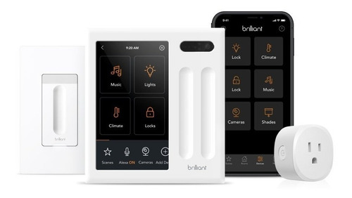 Brilliant Control Inteligente Para El Hogar 3 Interruptor