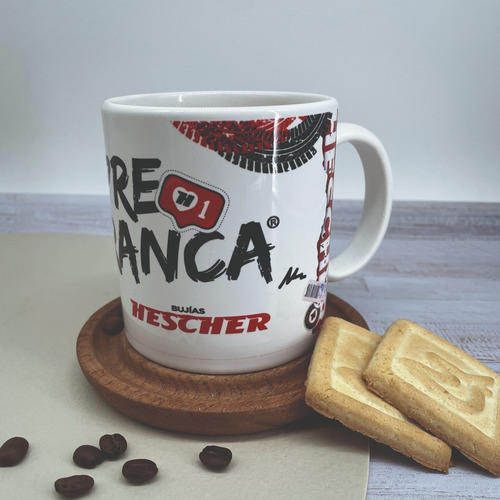 Imagen 5 de 6 de Taza De Ceramica Bujias Hescher Modelo Auto