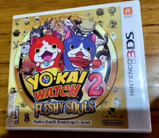 Yo Kai Watch 2 Fleshy Souls Único Nuevo Sellado