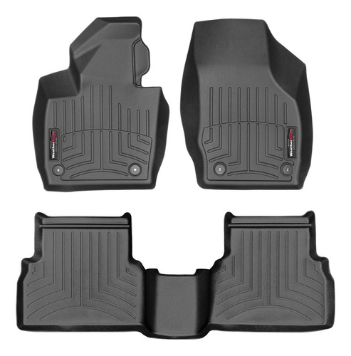 Â Audi Weathertech Negro Piso Liners-juego Completo
