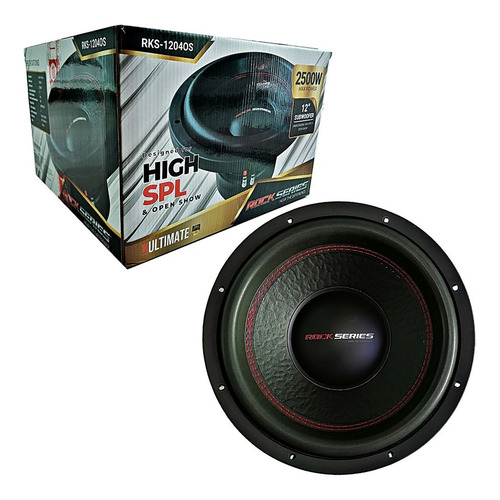 Subwoofer 12 Pulgadas Rock Series Rks-1204os Spl 2500w Max