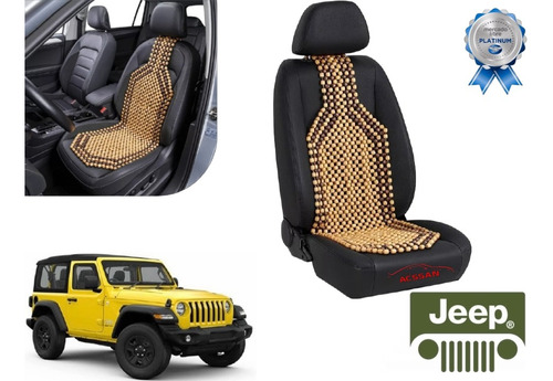 Cubre Respaldo Bolitas De Madera Wrangler Sport 2015