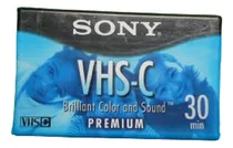 Comprar Cinta Sony Vhs-c Premiun 30 Min. ( Videocamara )