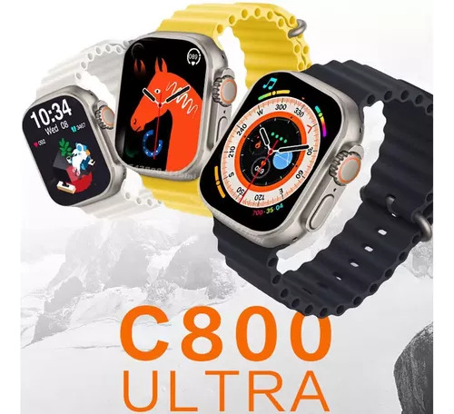 Reloj Inteligente De Llamadas Y Carga Inalámbrica C800 S8 Ul