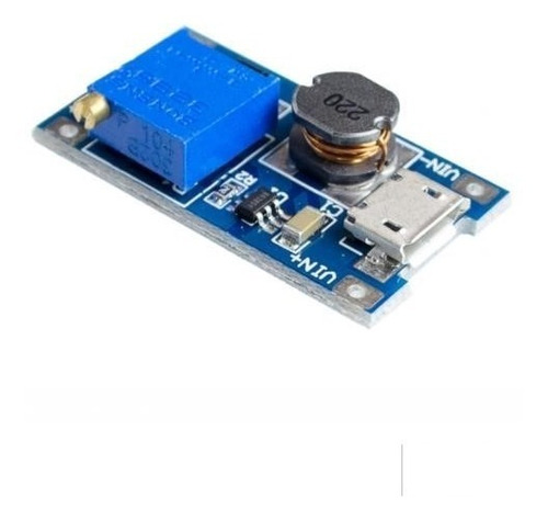 Elevador Mt3608 Microusb Step Up Boost Dc-dc Voltaje 28v