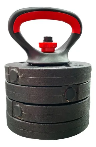 Kit Mancuerna 10kg Peso Ajustable Entrenamiento Fuerza Gym