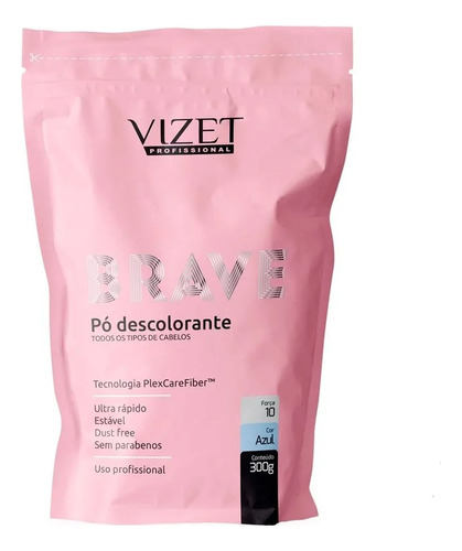 Polvo Descolorante  Vizet 300gr