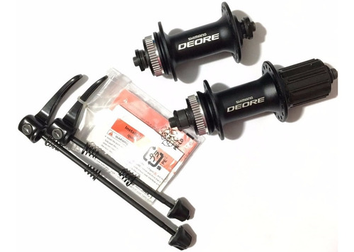 Imagem 1 de 6 de Cubo Shimano Deore Fh/hb-m615 32f 8/9/10v