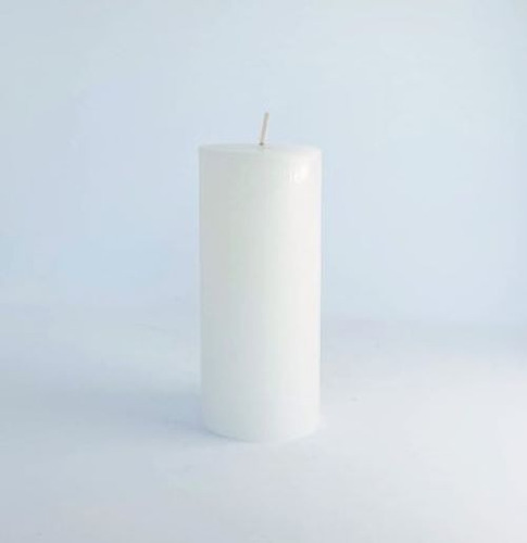 Vela 5 X 15 Cm Paquete Con 20 Piezas Color Blanco